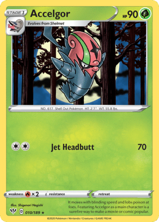 Accelgor 10 / 189