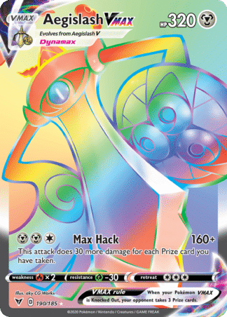 Aegislash VMAX 190 / 185