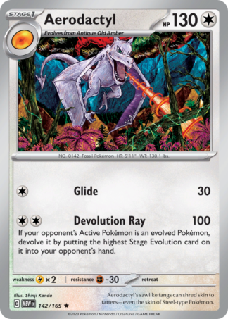 Aerodactyl 142 / 165