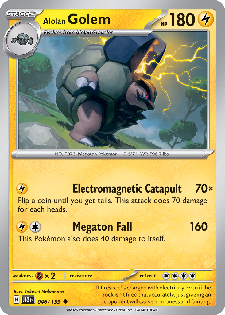 Alolan Golem 46 / 159