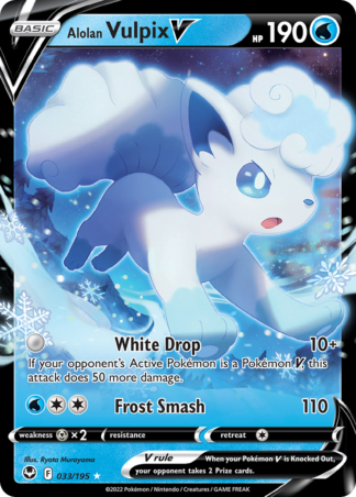 Alolan Vulpix V 33 / 195