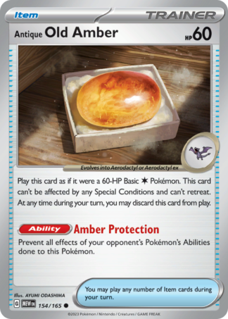 Antique Old Amber 154 / 165
