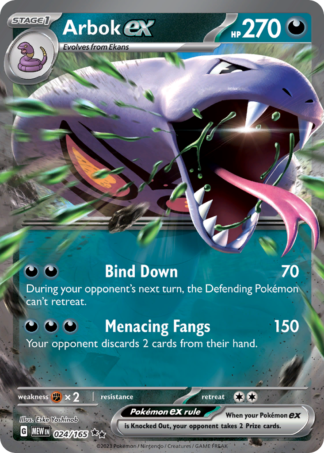 Arbok ex 24 / 165