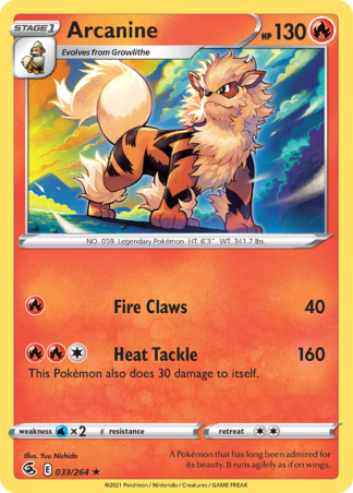 Arcanine 33 / 264