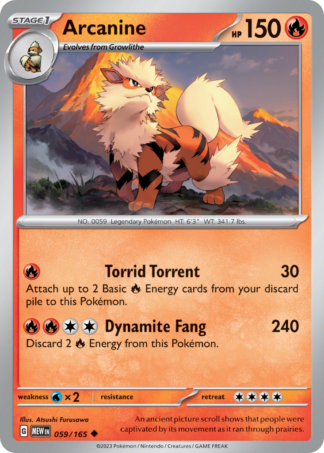 Arcanine 59 / 165