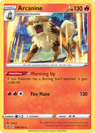 Arcanine 28 / 192