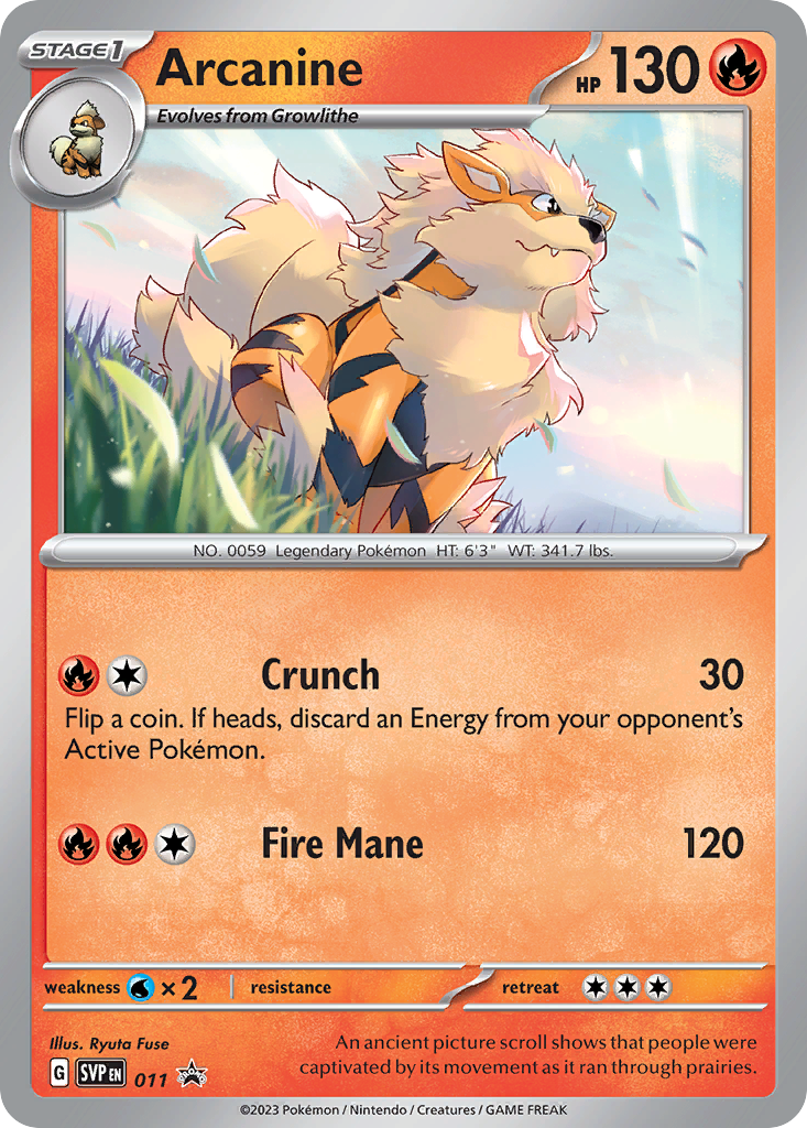 Arcanine 11 / 150