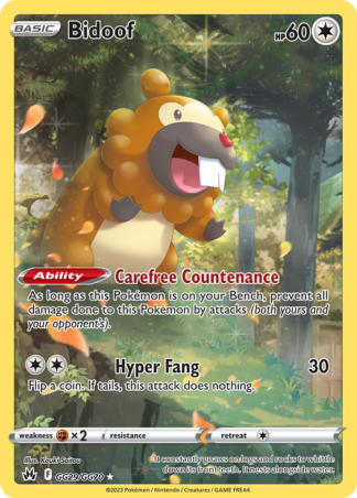 Bidoof GG29 / 159
