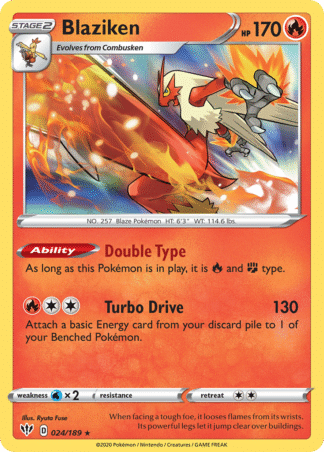 Blaziken 24 / 189