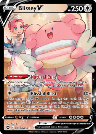 Blissey V TG22 / 195