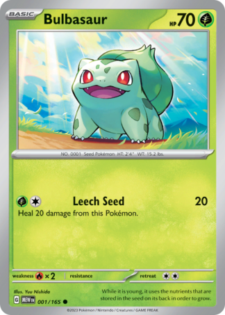 Bulbasaur 1 / 165