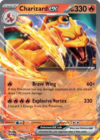 Charizard ex 6 / 165
