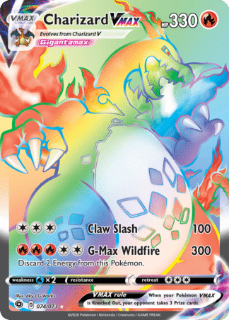 Charizard VMAX 74 / 73