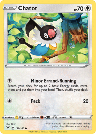 Chatot 139 / 185