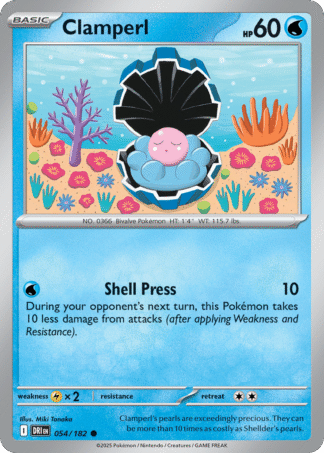 Clamperl 54 / 182