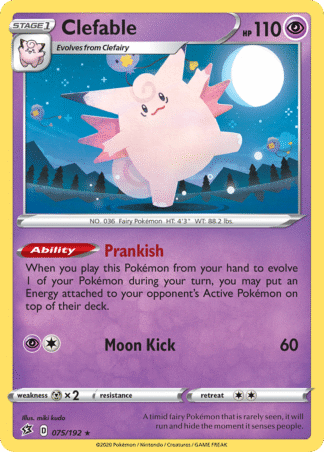 Clefable 75 / 192