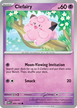 Clefairy 35 / 165