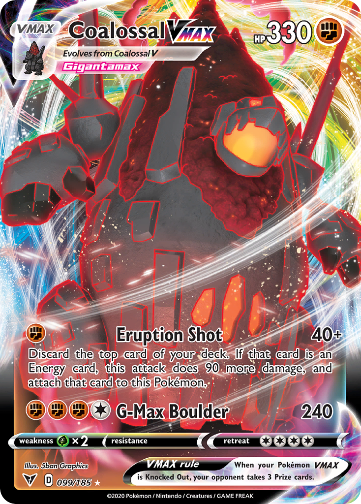 Coalossal VMAX 99 / 185