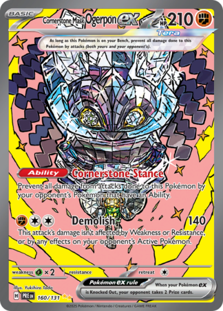 Cornerstone Mask Ogerpon ex 160 / 131