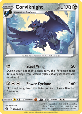 Corviknight 190 / 264