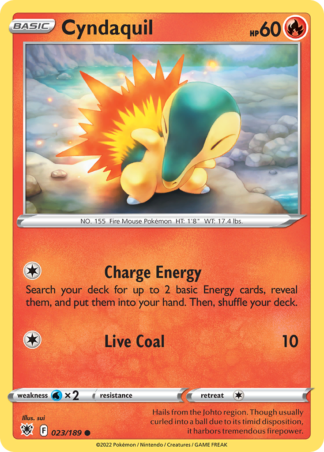 Cyndaquil 23 / 189