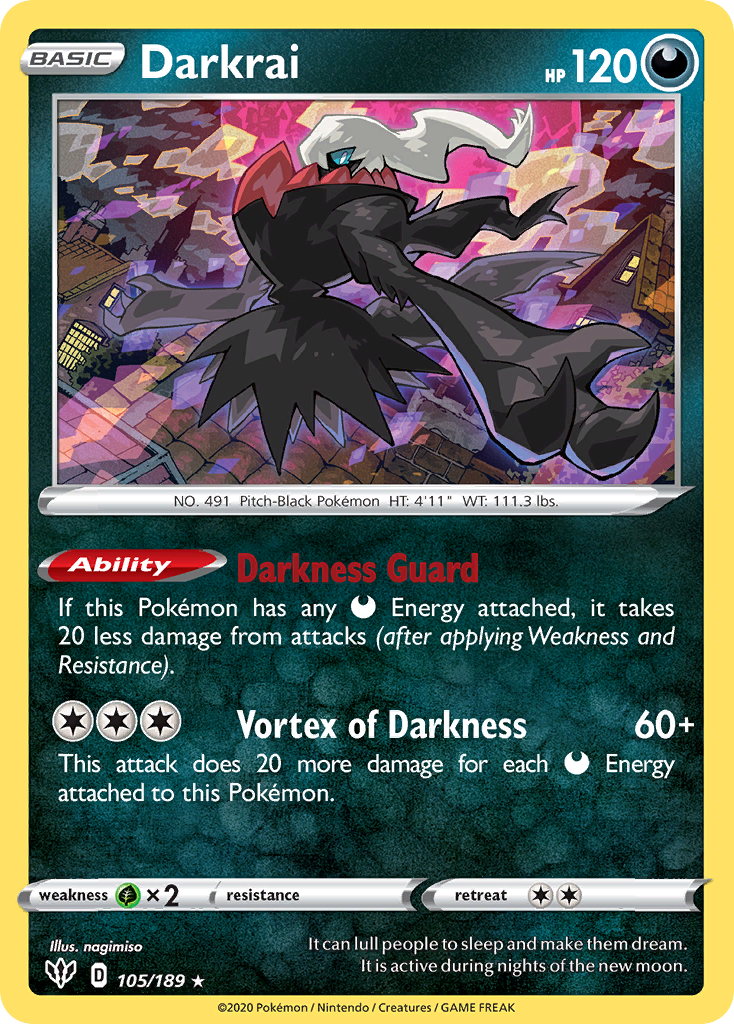 Darkrai 105 / 189
