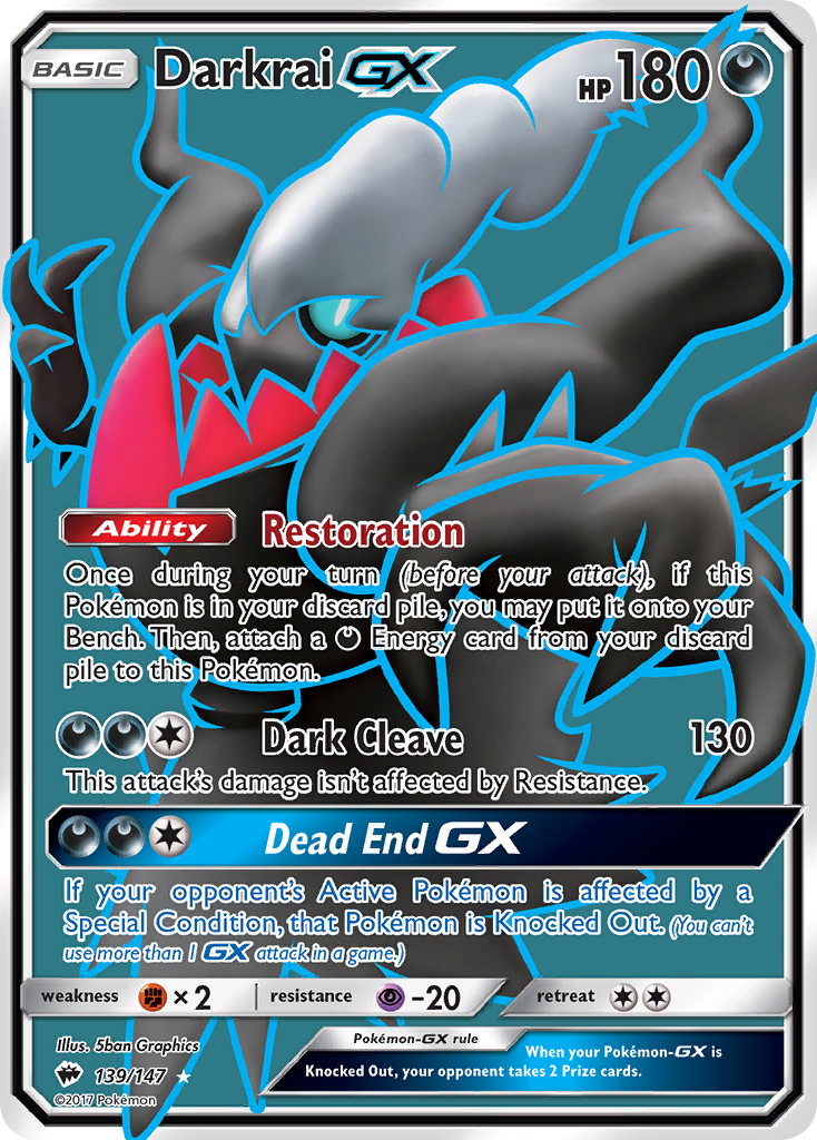 Darkrai-GX 139 / 147