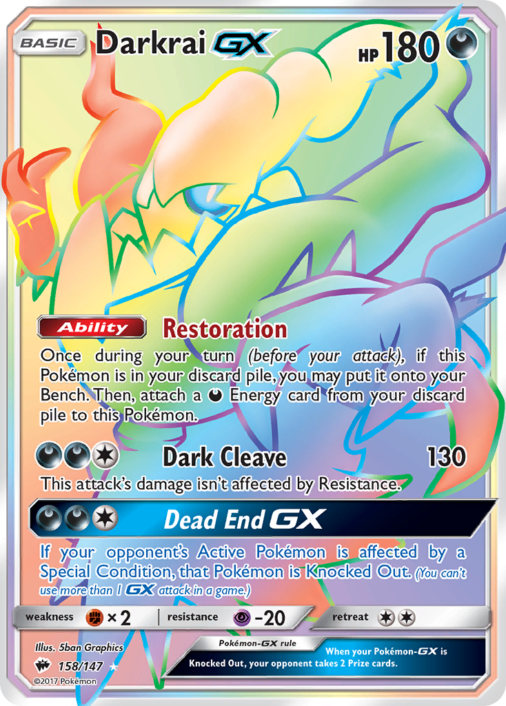 Darkrai-GX 158 / 147