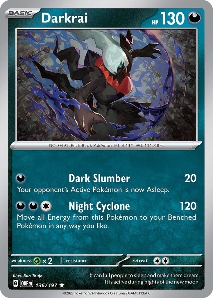 Darkrai 136 / 197