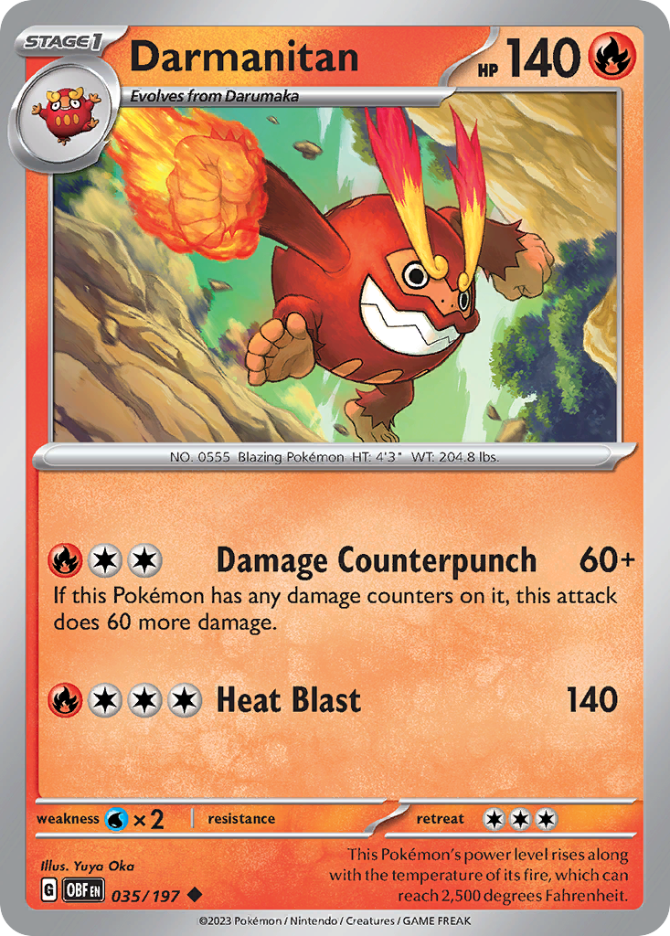 Darmanitan 35 / 197
