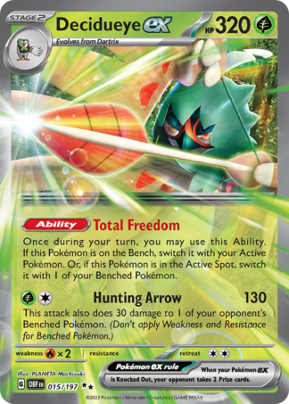 Decidueye ex 15 / 197