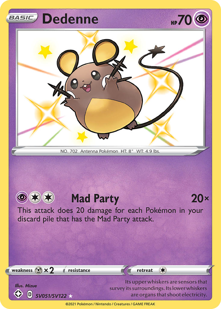 Dedenne SV051 / 72