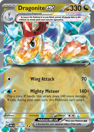 Dragonite ex 159 / 197