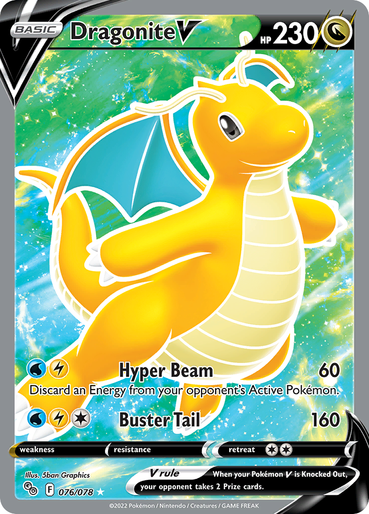 Dragonite V 76 / 78