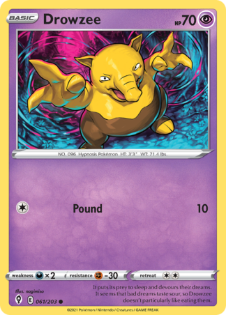 Drowzee 61 / 203