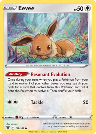 Eevee 119 / 189