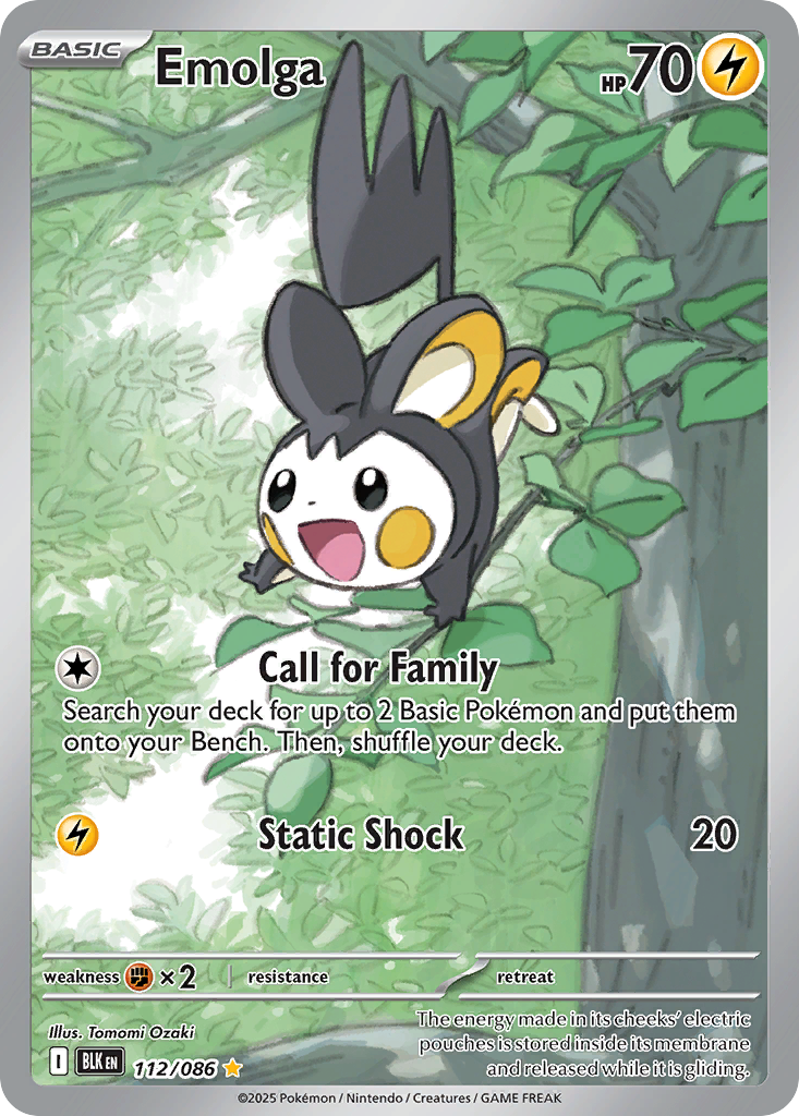 Emolga 112 / 86