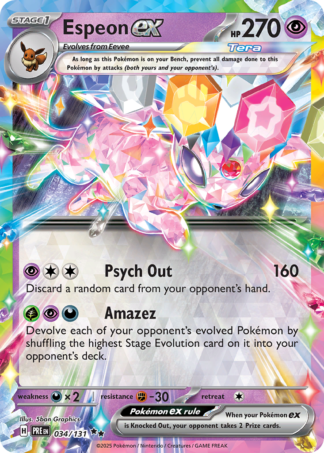 Espeon ex 34 / 131