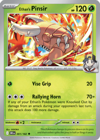Ethan’s Pinsir 1 / 182