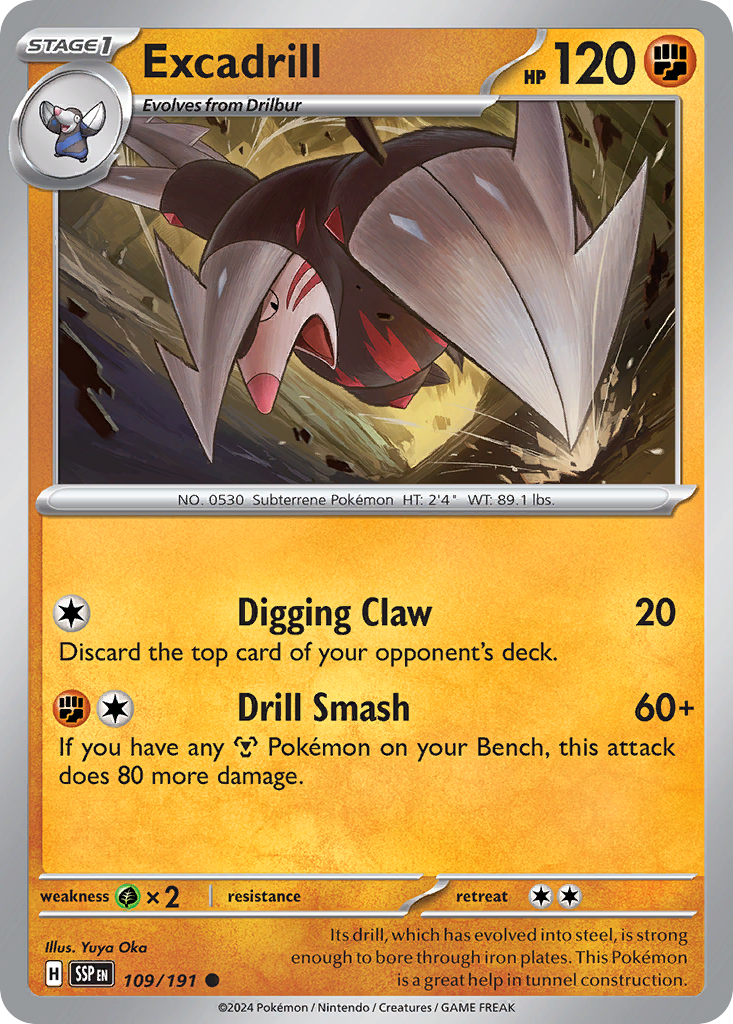 Excadrill 109 / 191