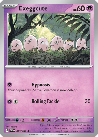 Exeggcute 23 / 91