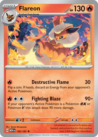 Flareon 136 / 165