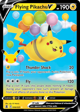Flying Pikachu V 6 / 25