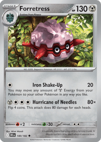 Forretress 140 / 182