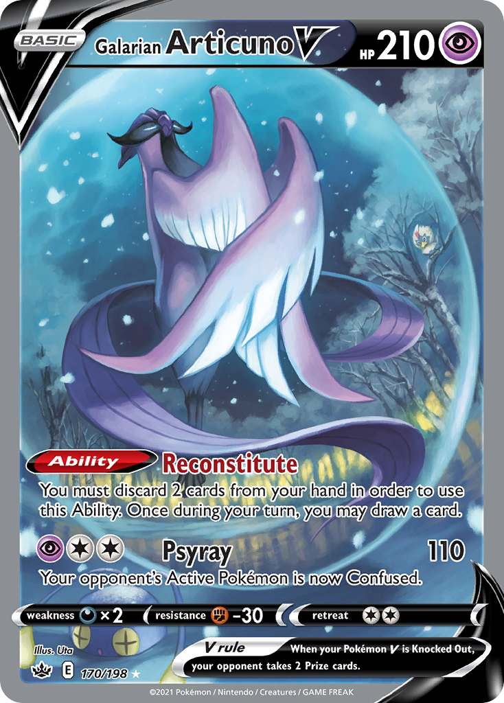 Galarian Articuno V 170 / 198