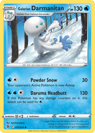 Galarian Darmanitan 72 / 264