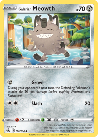 Galarian Meowth 180 / 264