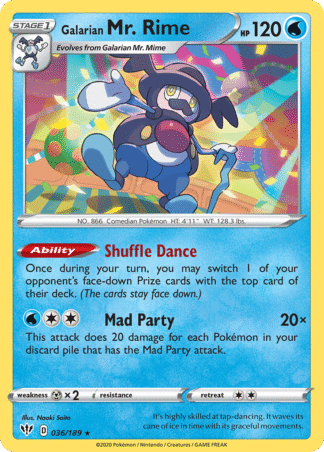 Galarian Mr. Rime 36 / 189