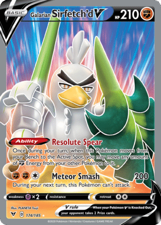Galarian Sirfetch’d V 174 / 185