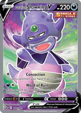 Galarian Slowking V 178 / 198